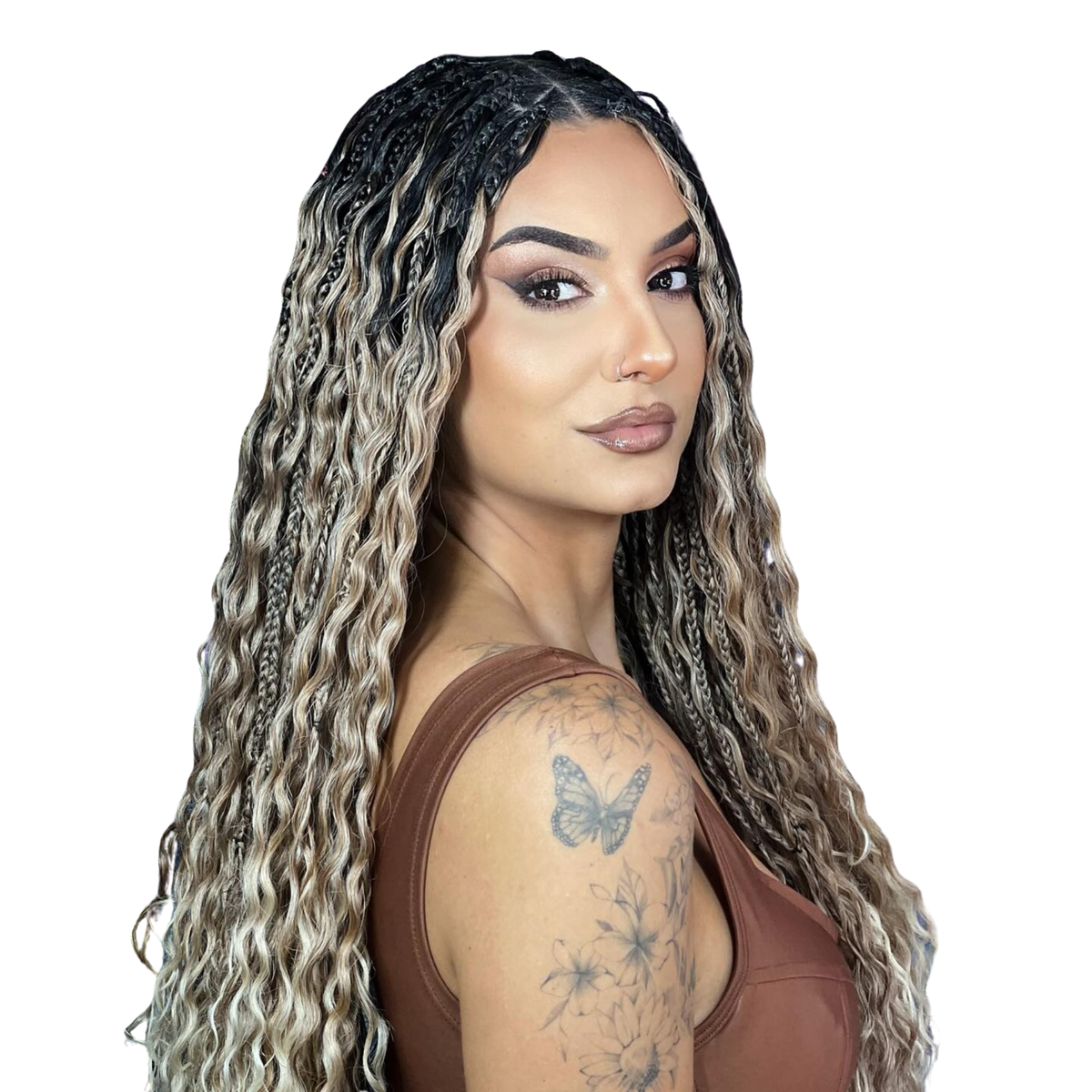 WowGlama Tight Curly 100% Premium Biofibre Crochet Hair Bundles