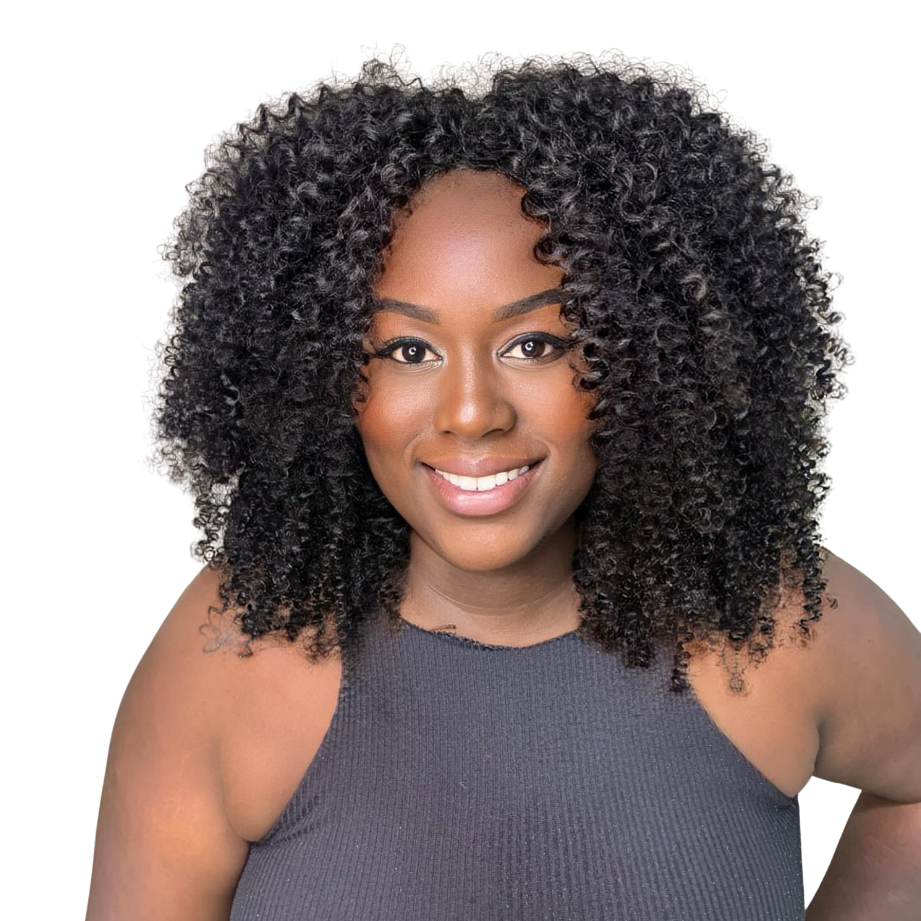 WowGlama Tight Curly 100% Premium Biofibre Hair Extensions Bundles Weave