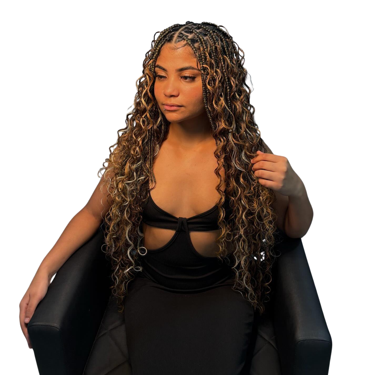 WowGlama Tight Curly 100% Premium Biofibre Crochet Hair Bundles