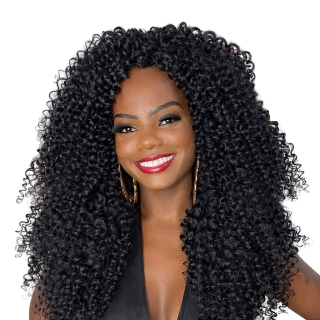 WowGlama Tight Curly 100% Premium Biofibre Hair Extensions Bundles Weave