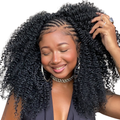 WowGlama Tight Curly 100% Premium Biofibre Hair Extensions Bundles Weave