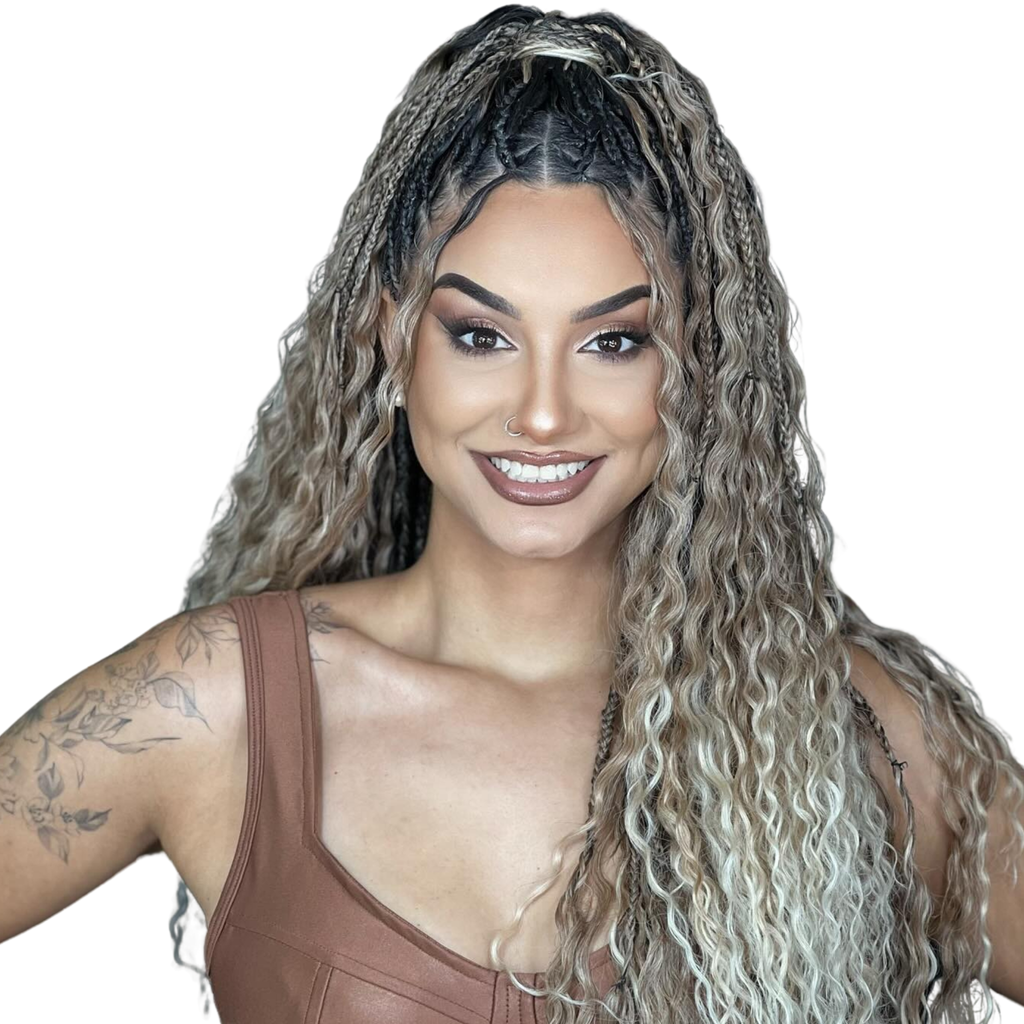 WowGlama Tight Curly 100% Premium Biofibre Crochet Hair Bundles