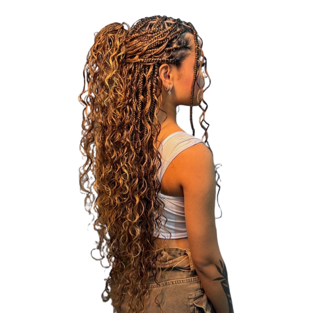 WowGlama Tight Curly 100% Premium Biofibre Crochet Hair Bundles