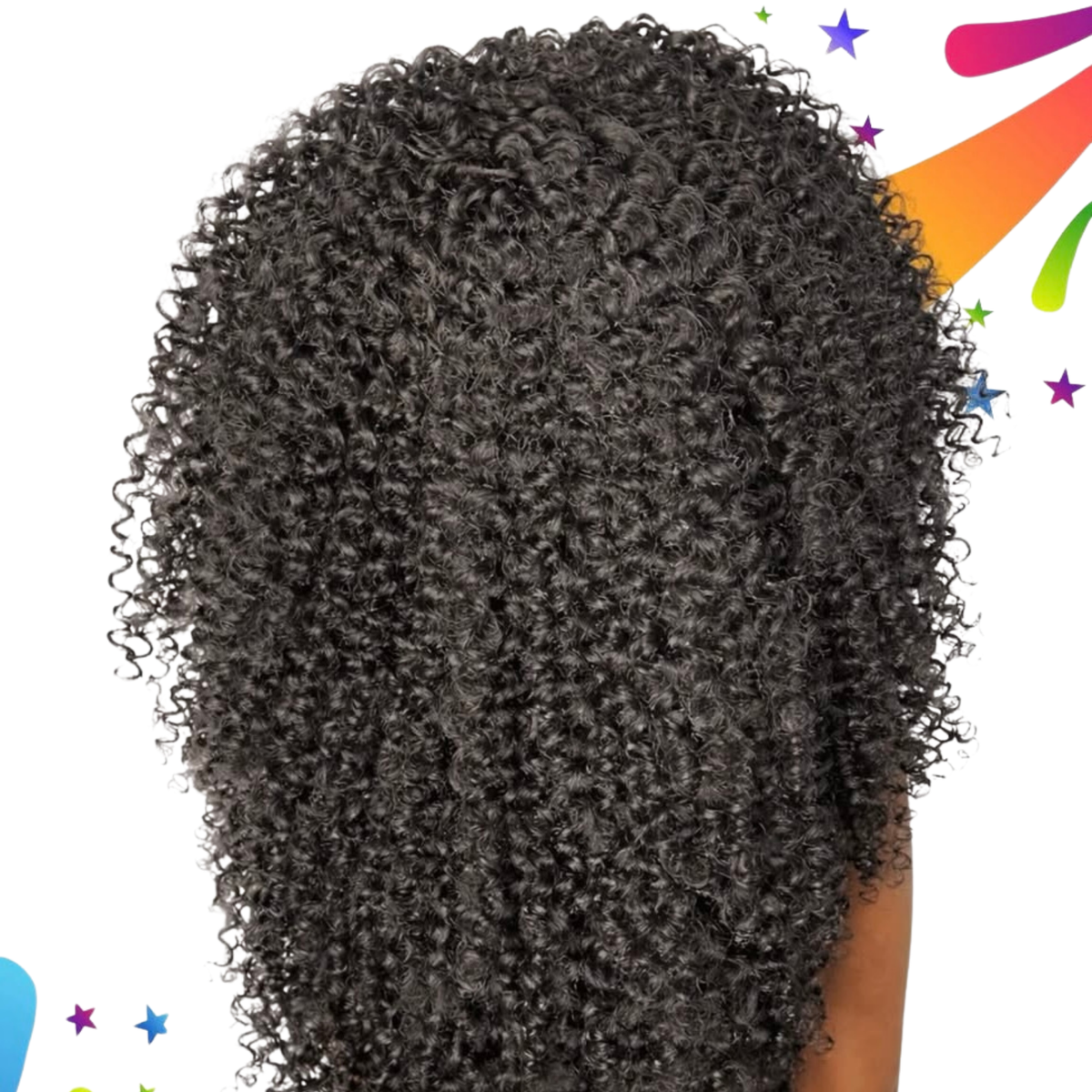 WowGlama Tight Curly 100% Premium Biofibre Hair Extensions Bundles Weave