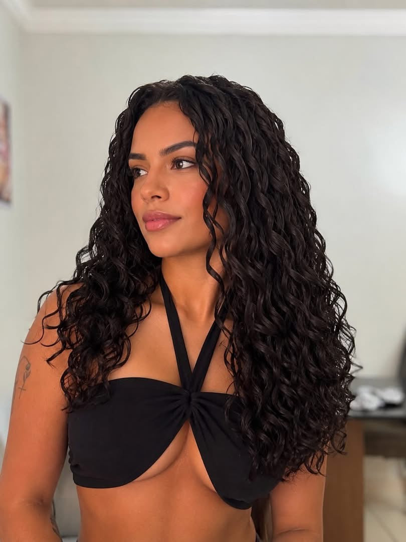 22" Jessica Curl Synthetic Crochet Hair Extensions,  4 bundles