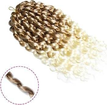 22" Jessica Curl Synthetic Crochet Hair Extensions,  4 bundles