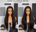 Supper Double Drawn Wig, 13*6 Frontal, HD Lace,