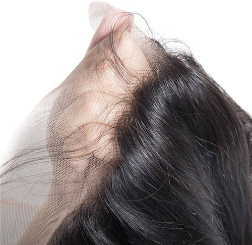 13 * 4 Lace Frontal, 20" HD, Raw Human Hair, Transparent Lace, 15A Grade Human Hair, Straight