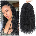 22" River Loc, 24 Strands per Bundles, Synthetic Crochet Hair Extensions,  5 Bundles