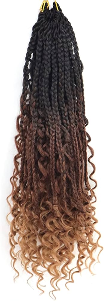7 packs of 20" River Box, 24 Strands per Bundles, Synthetic Crochet Hair Extensions